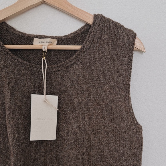 gillian stevens Sweaters - NWT gillian stevens briar knit vest